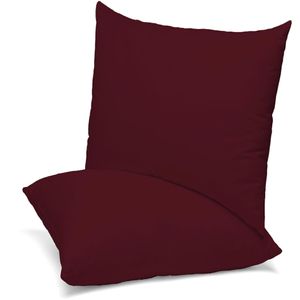Produktbild für Kissenbezug MSS 500505-40.40, burgund rot