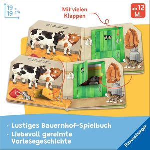 Produktbild für Spielbuch Ravensburger 42190, Unterwegs auf dem Bauernhof