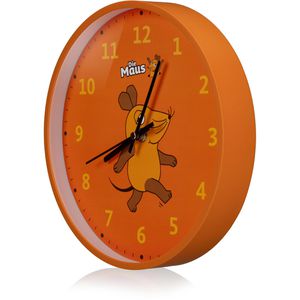 Produktbild für Wanduhr Bresser DieMaus, Kunststoff, analog, Quarzuhr