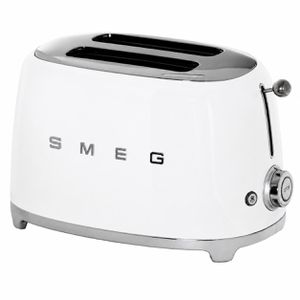 Toaster Smeg TSF01WHEU 50er Retro Style, mit 6 Röststufen