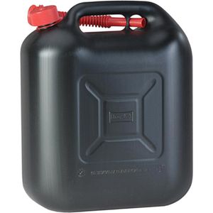 Benzinkanister 20L Kunststoff Schwarz, Kanister mit Ausgießer, Reserv,  13,99 €
