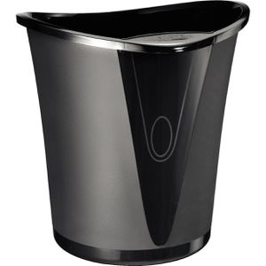 Papierkorb Leitz 5204-00-95, Allura, schwarz