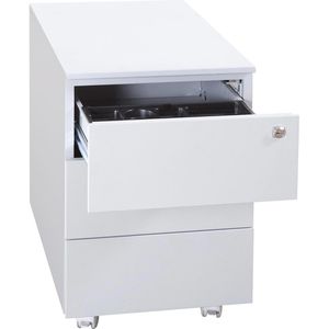 Produktbild für Rollcontainer G-Office EPS/PM3, aus Metall, lichtgrau
