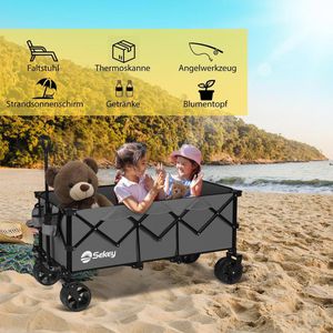 Produktbild für Bollerwagen Sekey XXXL FW36, faltbar