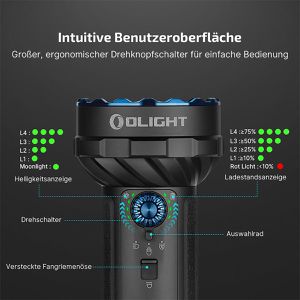 Produktbild für Taschenlampe Olight Marauder Mini 2, LED, aufladbar