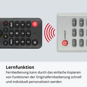 Produktbild für Ersatzfernbedienung Hama Hisense TV, 221067