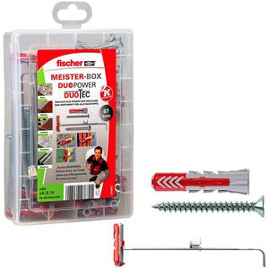 Produktbild für Schrauben-Dübel-Set Fischer 540093, DuoPower/DuoTec