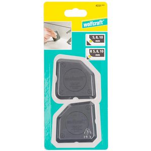 Produktbild für Fugenglätter Wolfcraft 4331000, Set 2-teilig