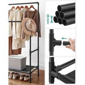 Produktbild für Garderobenständer Songmics RDR001B02, schwarz