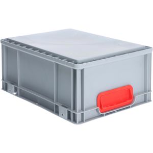 Produktbild für Eurobox Allit ProfiPlus EuroBox 617, grau, 32,5 Liter
