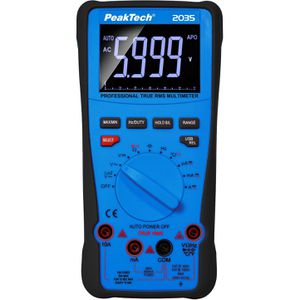 Multimeter PeakTech P 2035, digital, True RMS