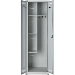 Produktbild für Mehrzweckschrank Bisley-Light GL06AZ245, abschließbar, grau