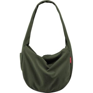 Umhängetasche Reisenthel Moonbag, Polyester, cord dark matcha