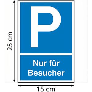 Produktbild für Parkplatzschild SafetyMarking aus Kunststoff
