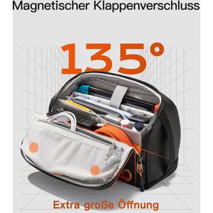 Produktbild für Bauchtasche Inateck Sling Bag X-Modo, aus Polyester, schwarz