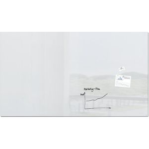 Glas-Magnettafel Sigel GL235 Artverum, inkl. 2 Magnete