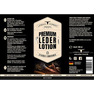 Produktbild für Lederpflege Urban-Forest Premium Leder Lotion
