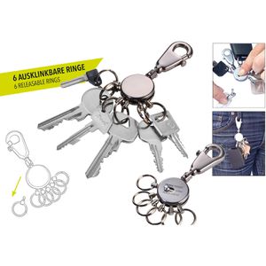 Produktbild für Schlüsselanhänger TROIKA Patent KYR60/GM