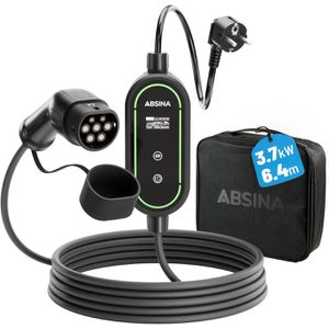 Produktbild für Elektroauto-Ladekabel Absina 301019, IP67, 6,4 m