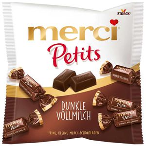 Minischokolade Merci Petits Dunkle Vollmilch