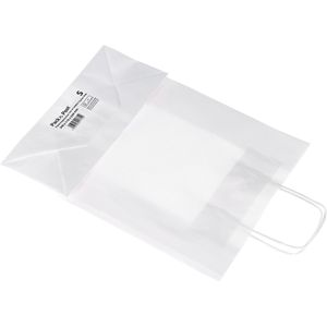 Produktbild für Papiertüten Mailmedia weiß