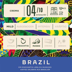 Produktbild für Kaffee Jacobs Origins Brazil, Crema