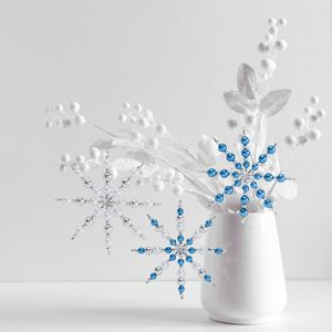 Produktbild für Bastelset Folia Perlensterne-Set, Blau / Silber