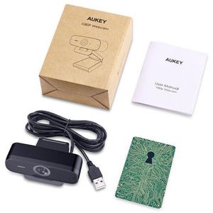 Produktbild für Webcam AUKEY PC-W3, schwarz