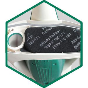 Produktbild für Staubsauger-Filter McFilter XF1537, Kohlefilter