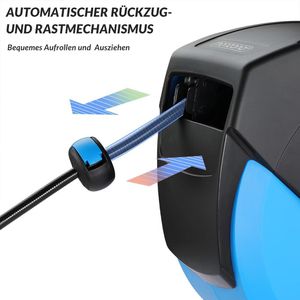 Produktbild für Druckluftschlauchtrommel Monzana 30 + 2 m