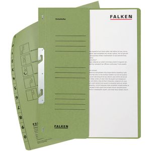 Produktbild für Einhakhefter Falken 80000789, A4, grün