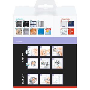 Produktbild für Zahnputzbecher Tesa Moon Black, 40566, ohne Bohren