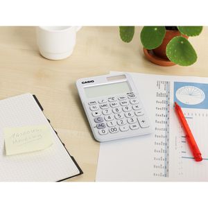 Produktbild für Taschenrechner Casio MS 20UC WE,mit Zeitberechnung