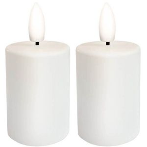 Produktbild für LED-Kerze Ideen-mit-Herz 014511, Echtwachs, creme