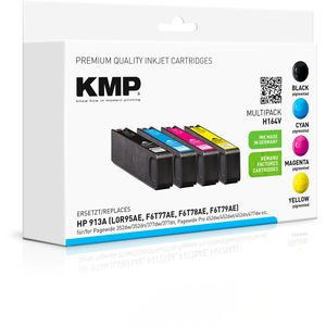 Produktbild für Tinte KMP H164V für HP 913 Multipack