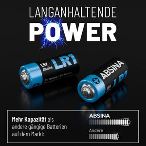 Produktbild für Batterien Absina Alkaline