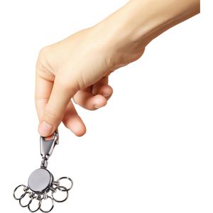 Produktbild für Schlüsselanhänger TROIKA Patent KYR60/GM