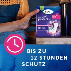 Produktbild für Inkontinenzeinlagen TENA Discreet Protect+ Maxi