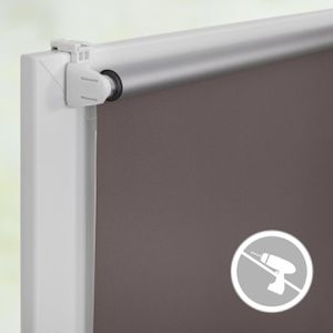 Produktbild für Rollo Lichtblick Klemmfix, verdunkelnd, taupe