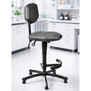 Produktbild für Arbeitsstuhl meychair PRO+ W30-H-PU-FS-010101, schwarz
