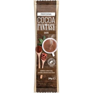 Produktbild für Kakao Jacobs Cocoa Fantasy Dark Trinkschokolade Pulver, 2,4 kg