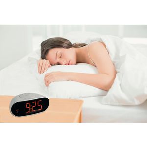 Produktbild für Wecker TFA 60.2505 weiß, digital