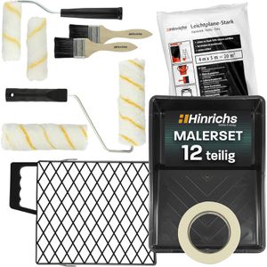 Malerset Hinrichs 12-teilig
