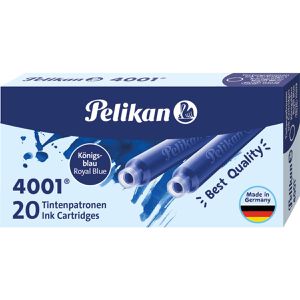 Füllerpatronen Pelikan 4001 TP20, königsblau