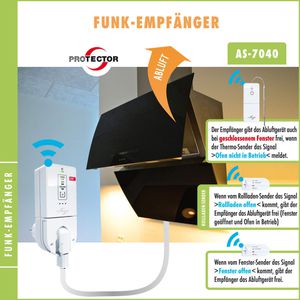 Produktbild für Abluftsteuerung Protector Comfort AS 7040 Funk