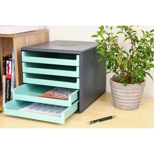 Produktbild für Schubladenbox Böttcher-AG A4, Recycling-Kunststoff