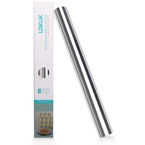 Produktbild für Vinylfolie LOKLiK Permanent, silber