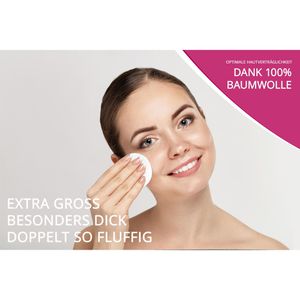 Produktbild für Wattepads Jean-Carol Super Soft, rund