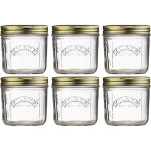Einmachglas Kilner 0025.066 Weithals-Glas, mit Schraubdeckel
