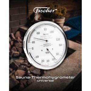 Produktbild für Saunathermometer Fischer-Feingerätebau 185.01, Ø 160 mm